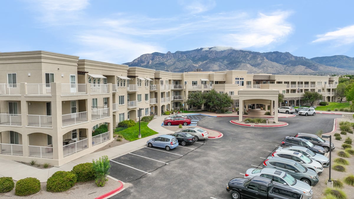 Exterior view of Paloma Landing Gracious Retirement Living